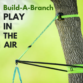 Slackers Build-A-Branch weight-capacity badge highlights support up to 500 lbs.