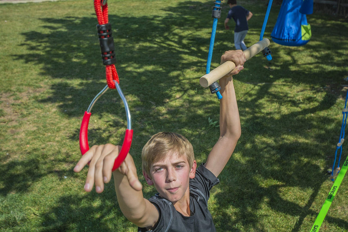 Slackers NinjaLine 36' safety carabiners enable quick, safe connections
