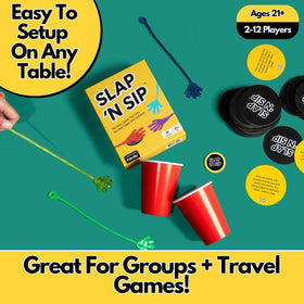 Slap N Sip party gift pack adds playful excitement for adults.