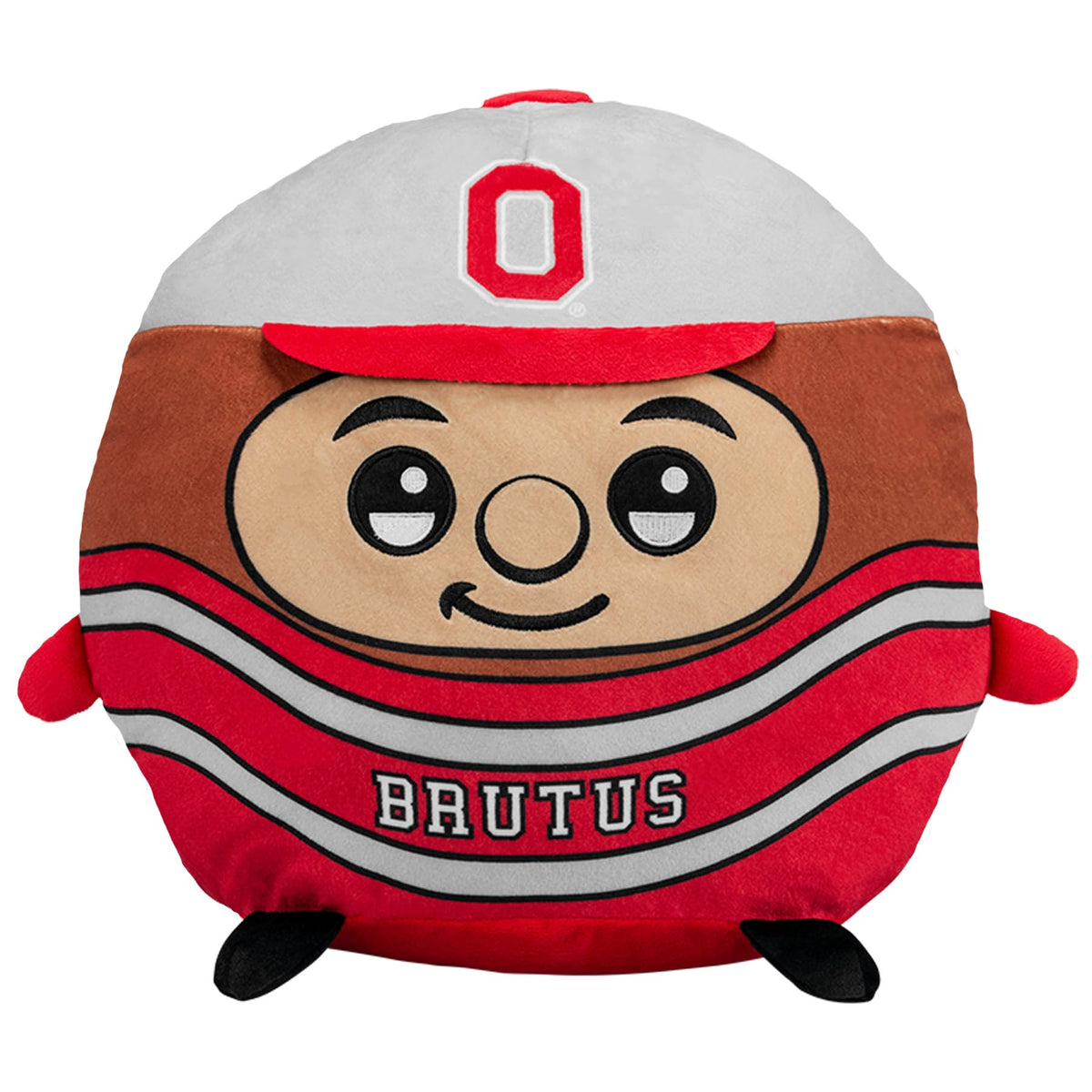 The Sleep Squad Brutus plush, front view, cozy 12-inch companion for game days.