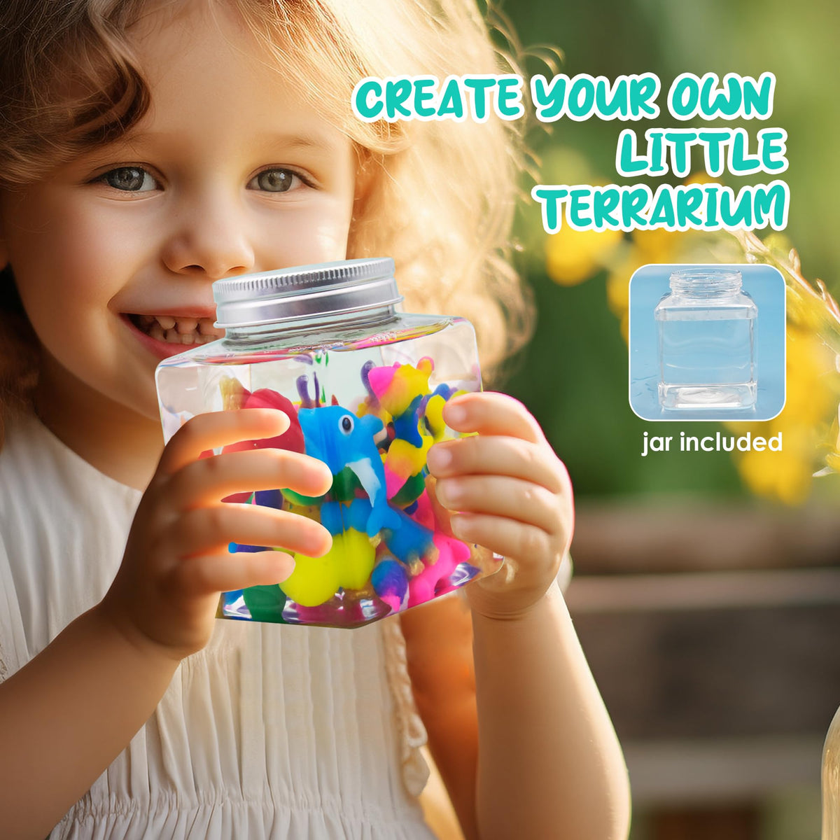 Sleepah Aqua Fairy Water Gel Kit squishy buddies for calm, focused craft time.