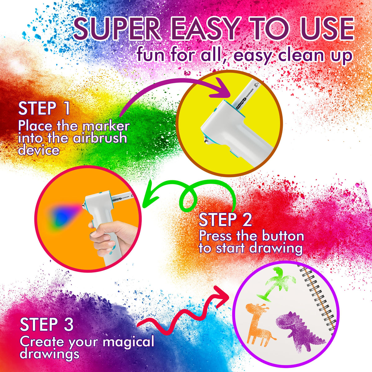 Sleepah gift-ready arts set, perfect for birthdays.