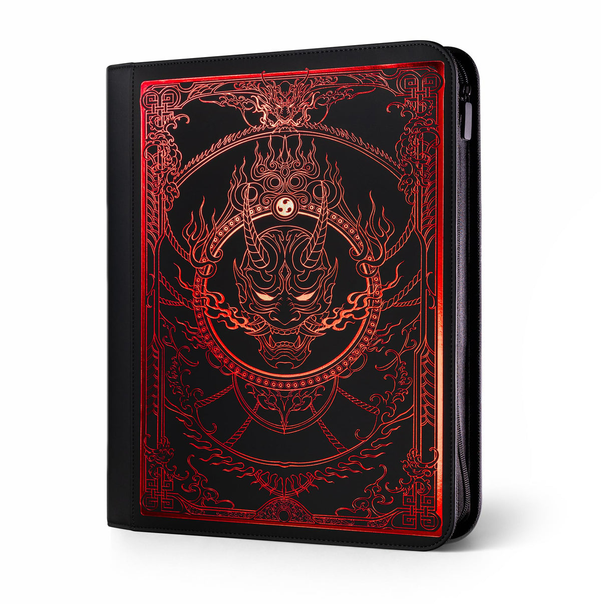 SleeveChief Blood Oni binder cover with foil design for display-ready protection.