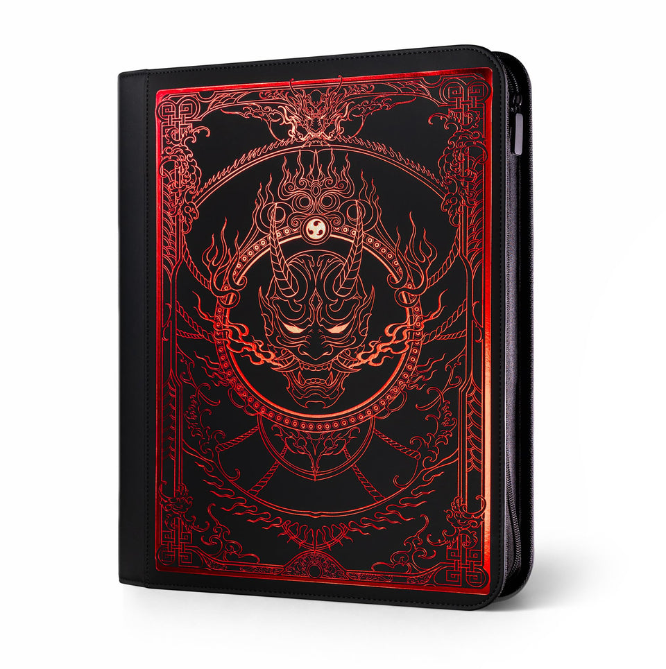 SleeveChief Blood Oni binder cover with foil design for display-ready protection.