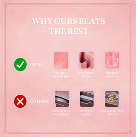 SleeveChief Cherry Blossom microfiber interior cushions cards during transport.