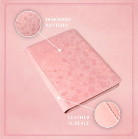 Cherry Blossom binder showing 9-pocket pages for organized collections