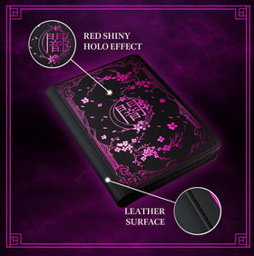 SleeveChief Darkness binder spine demonstrates durable build ideal for travel and storage.