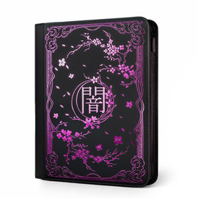 SleeveChief Darkness Top Loader Binder with foil art enhances collection presentation.