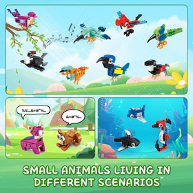 SliBoeyX engaging building blocks invite repeated play and skill practice.