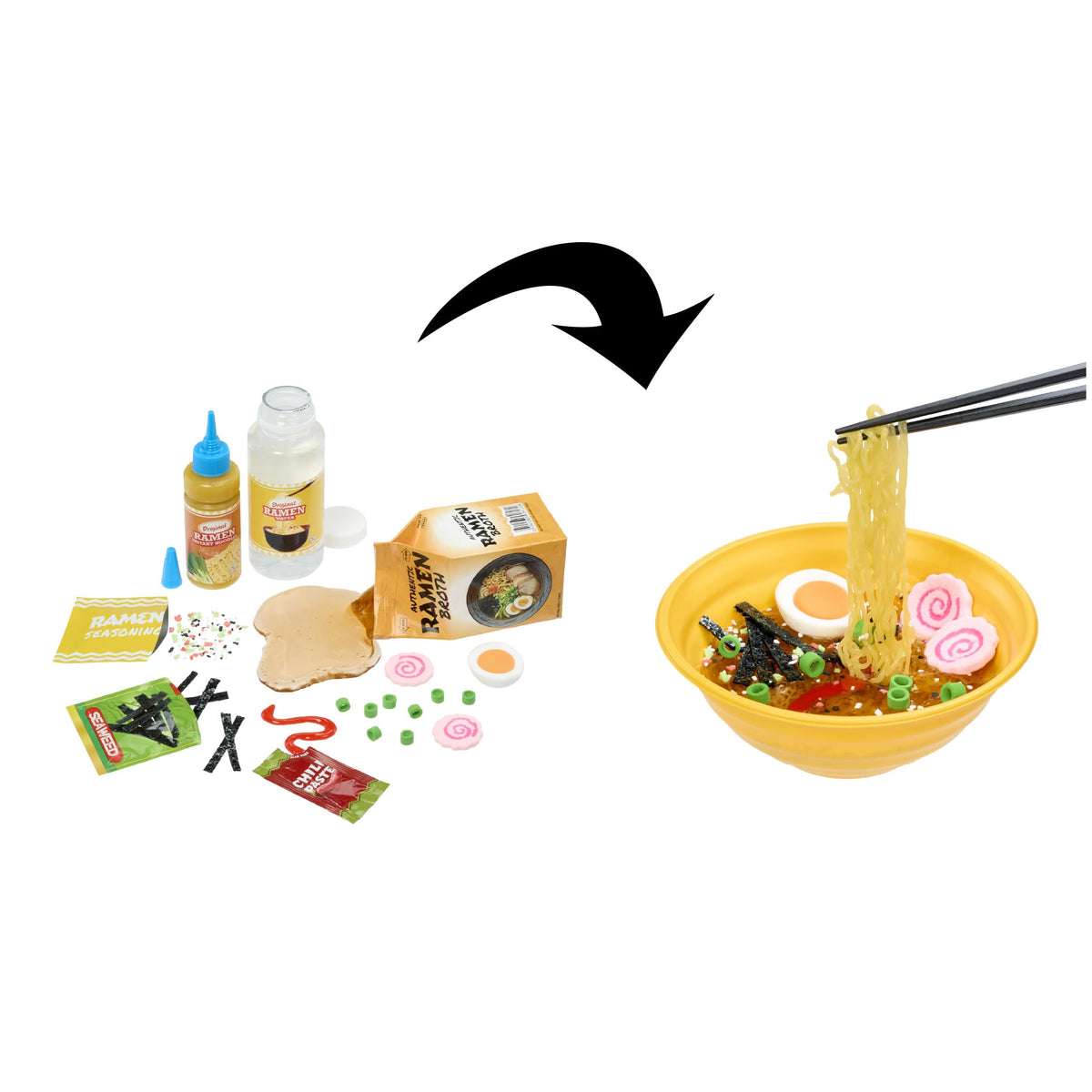 Slime Life Ramen broth texture highlights rich, broth-like sensory detail