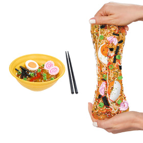 Slime Life Ramen noodles detail emphasizes realistic noodle strands