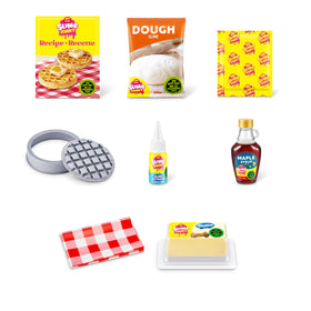 Slime Mart Waffles pack 2 contents showcase for versatile slime kitchen builds.