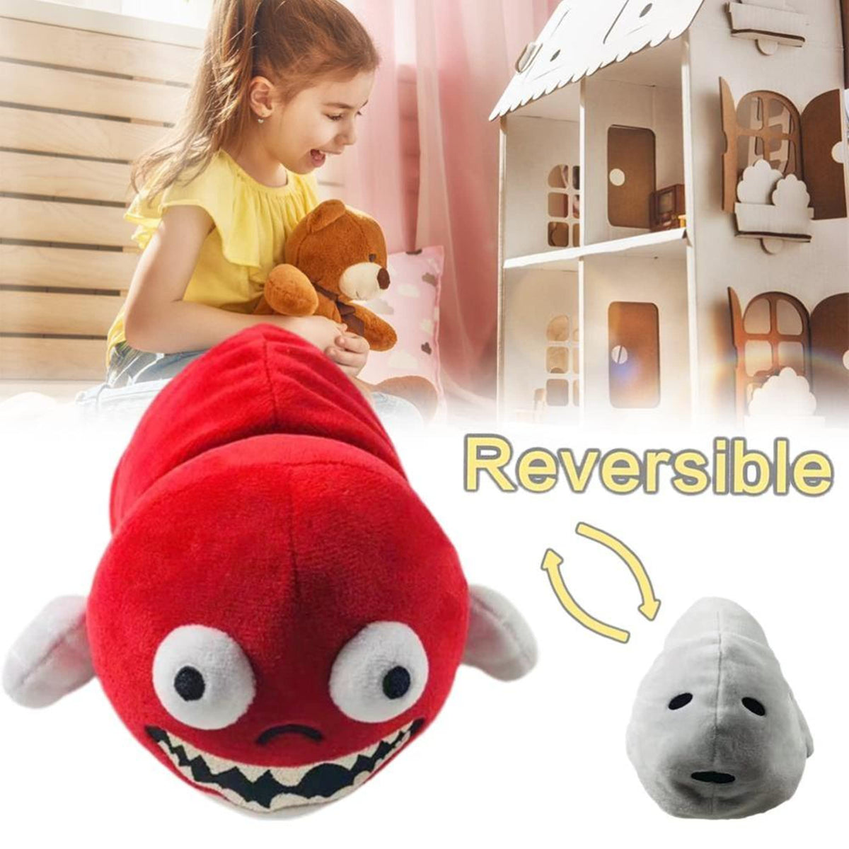 Slime Plush packaging zipper bag shows neat packaging for gifting or storage.