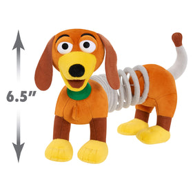 Slinky Dog plush makes a gentle bedtime companion for little ones.