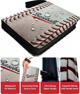 Slonser large 9-pocket binder ideal for sports and trading cards