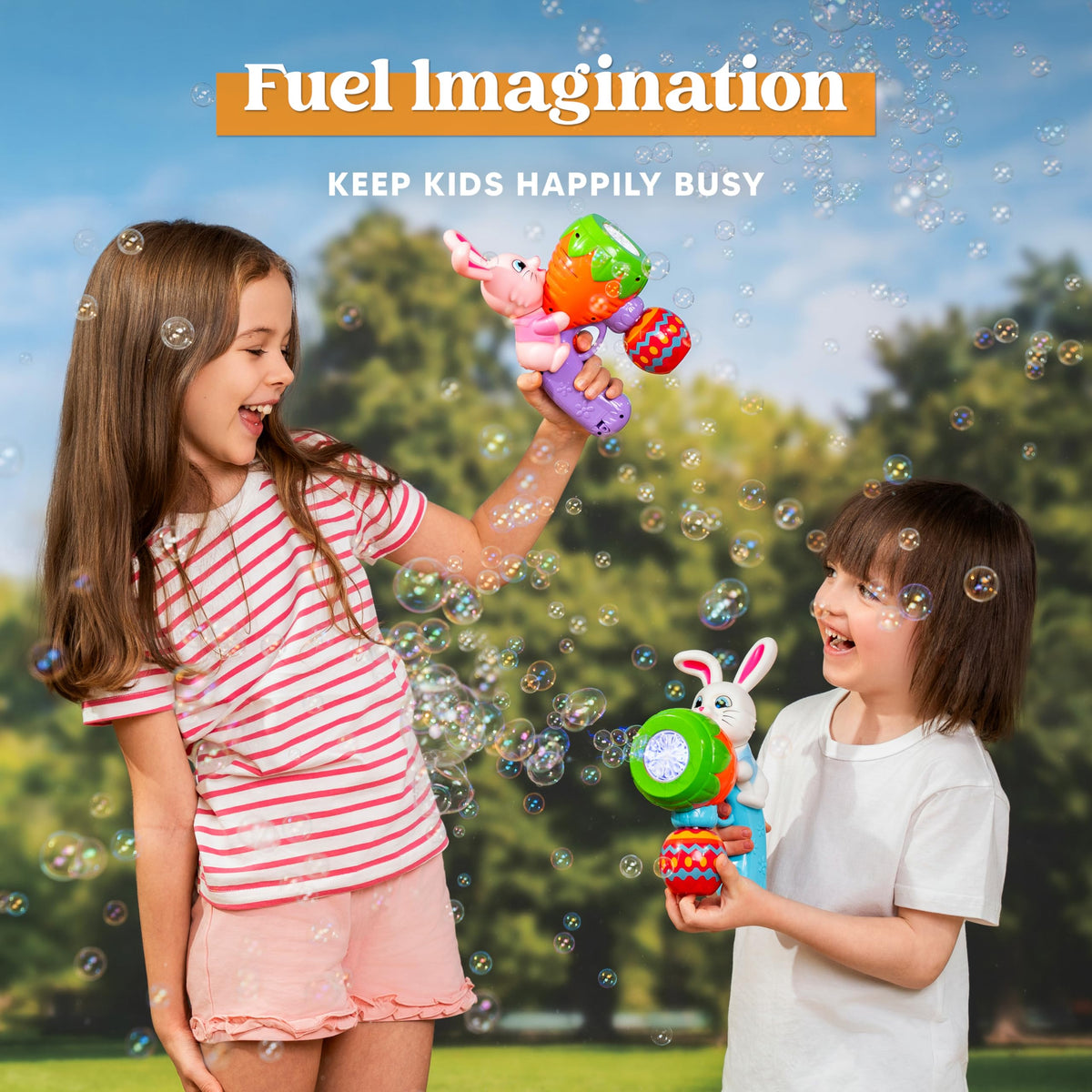 Sloosh 12ml refills ensure continuous bubble action during events