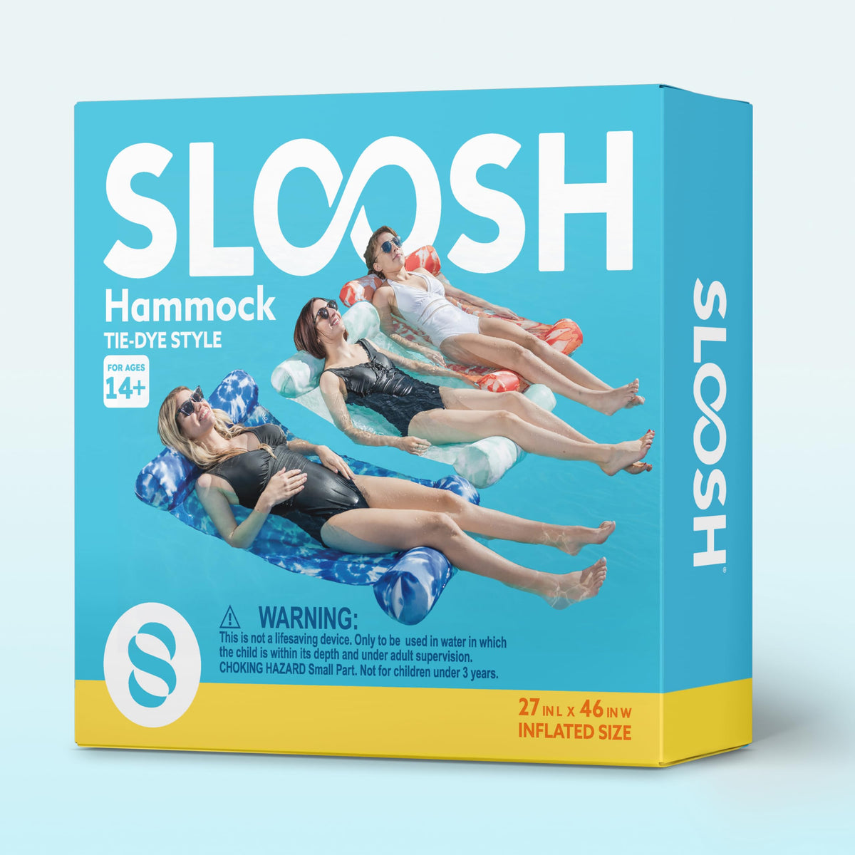 Sloosh pool hammock trio designed for pool, lake, and beach days