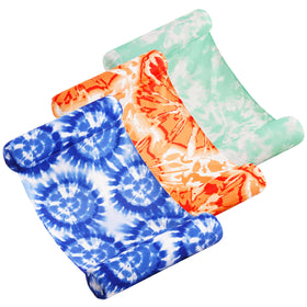 Sloosh blue hammock float for poolside lounging and quick setup