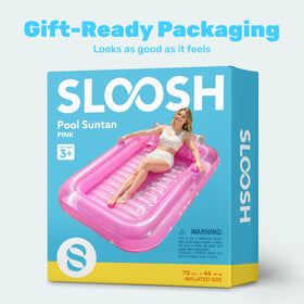 SLOOSH 4-in-1 Suntan Tub Raft for versatile water fun