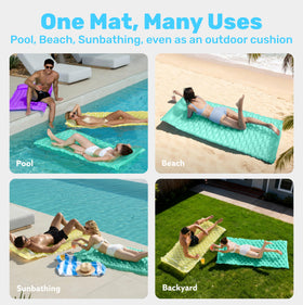 Sloosh adult pool float lounge in water for on-water comfort