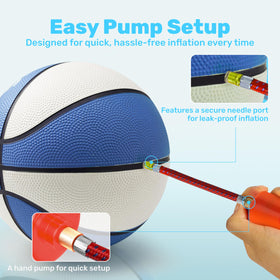 Sloosh anti-slip texture for secure grips during water games.