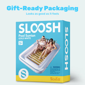 Sloosh backyard luxury float for outdoor gatherings.