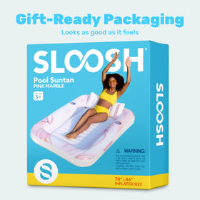 Sloosh backyard-friendly float ideal for pool parties or lakeside lounging.