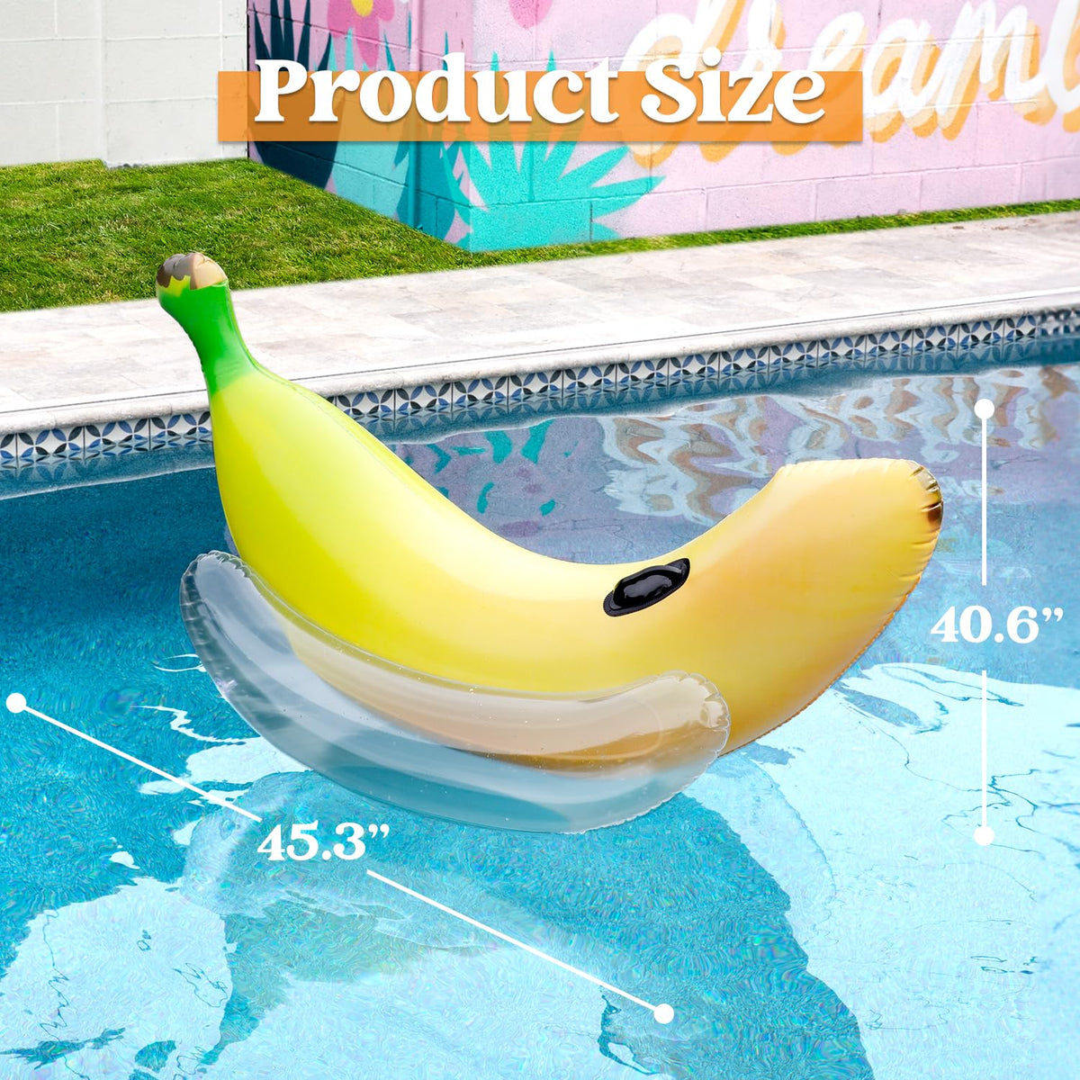 Valve area shows easy inflation on the Sloosh float.