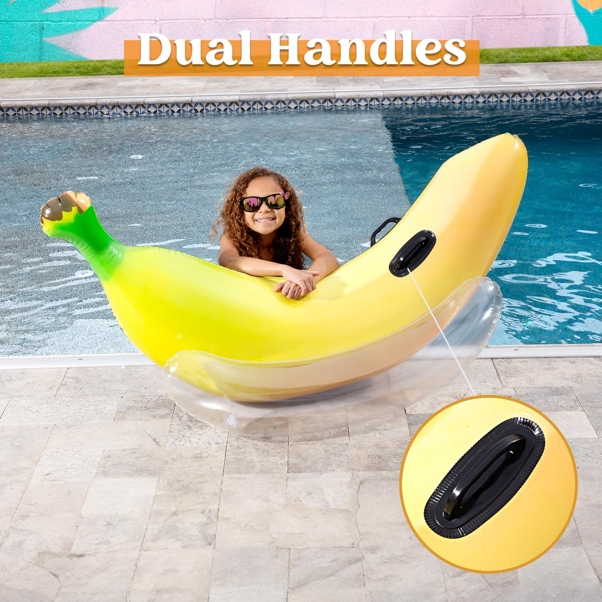 Sloosh banana float packaging box ready for gifting.