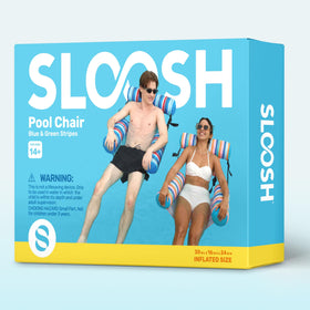 Sloosh beach and lake ready floats for versatile water fun.
