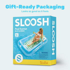 Sloosh portable tanning bed float ready for weekend getaways