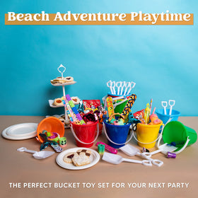 Sloosh beach playset supports camping and poolside activities