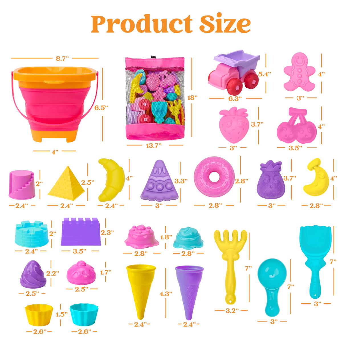 Sloosh 23-piece beach set designed for versatile, travel-friendly fun