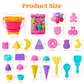 Sloosh 23-piece beach set designed for versatile, travel-friendly fun