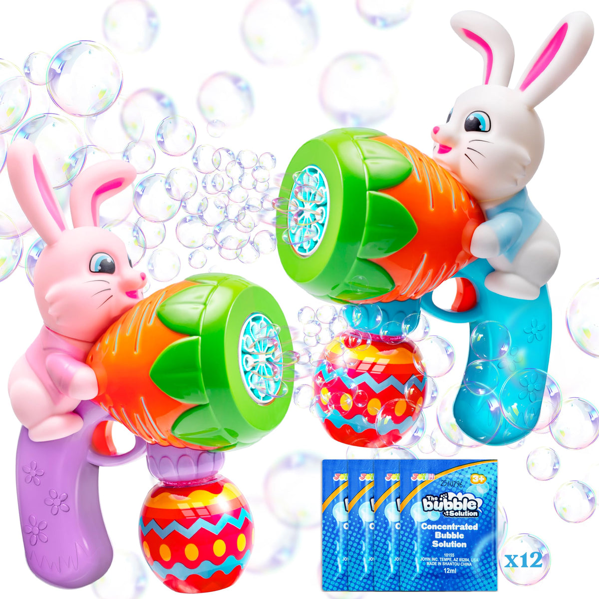 Sloosh bubble solution set enhances party visuals and group play