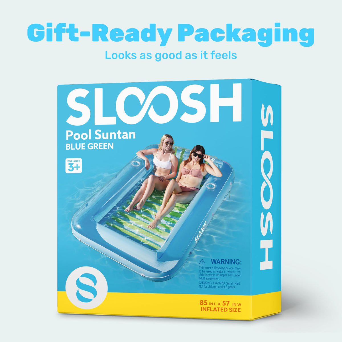 Sloosh blue-green color enhances water visuals