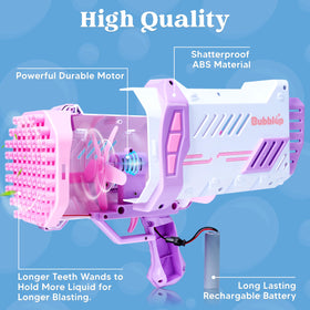 Sloosh solution refills pack for continuous bubble bursts