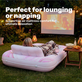 Sloosh compact portable design makes setup quick at pool, beach, or trips.