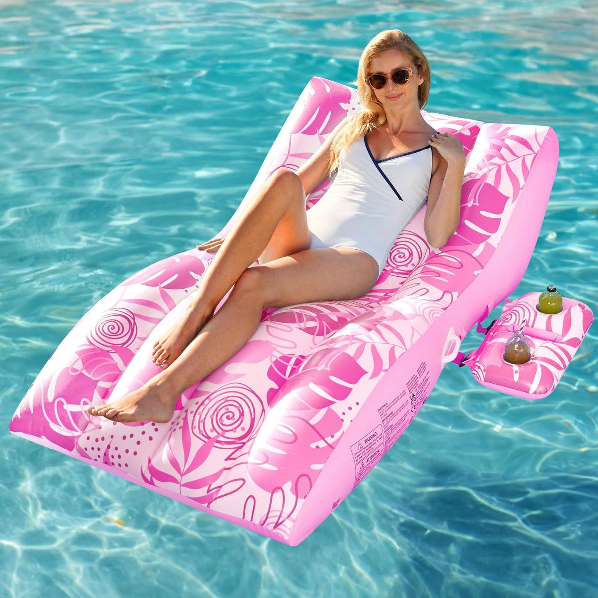 Sloosh detachable cup holder extended usage close-up for beverages and devices.