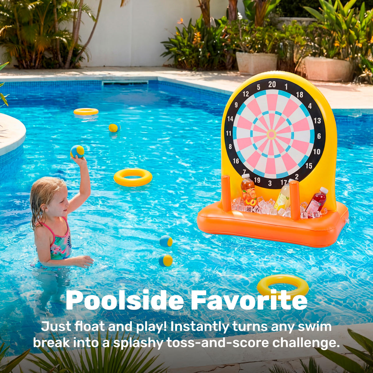 Sloosh double-chamber stability design keeps the board steady during throws