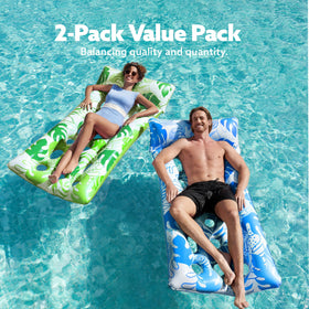 Sloosh durable materials ensure long-lasting poolside fun and reliability.