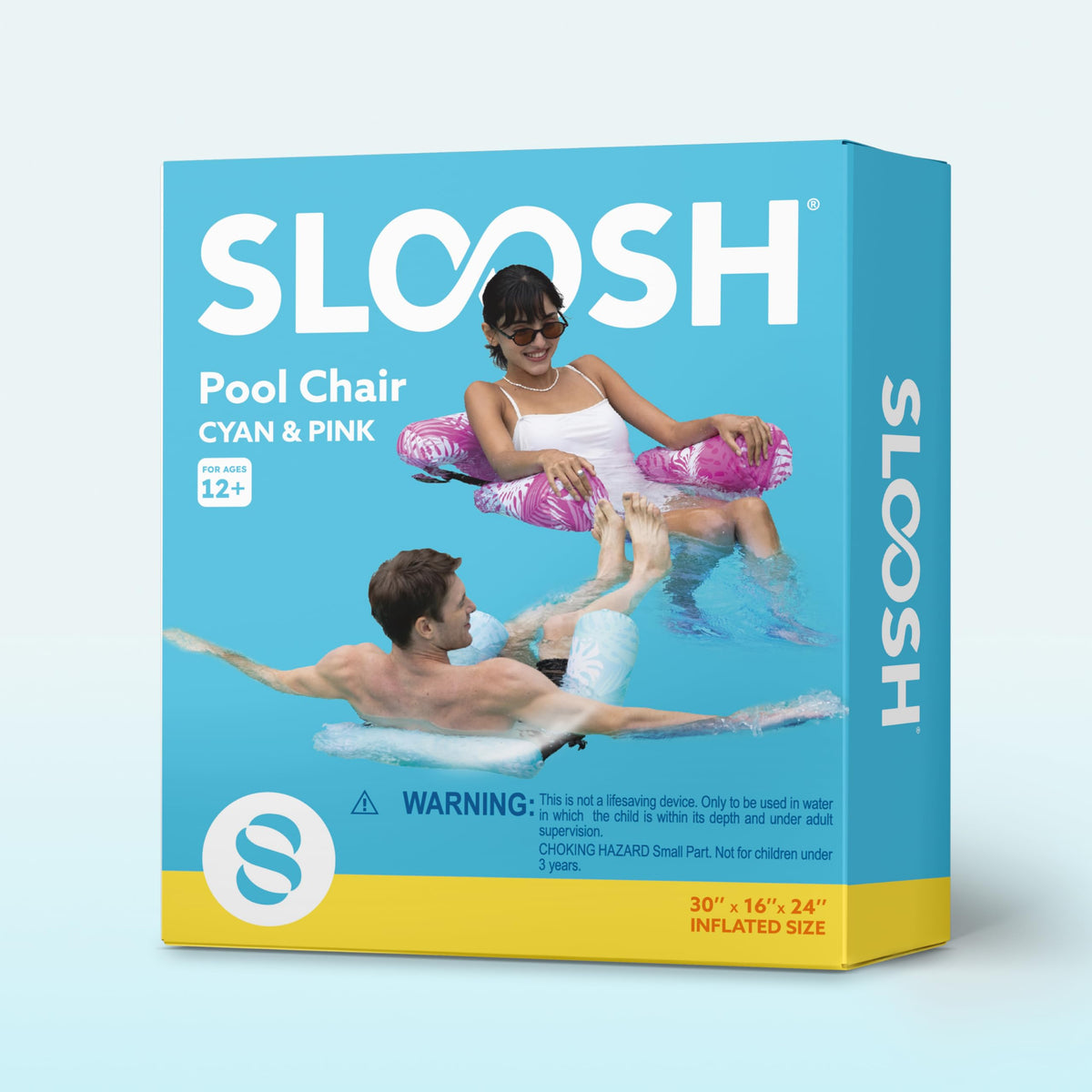 Sloosh durable materials with repair patch for lasting enjoyment