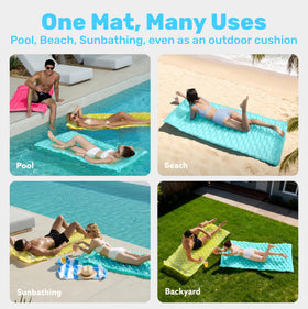 Sloosh easy-inflate and deflate feature for quick setup.