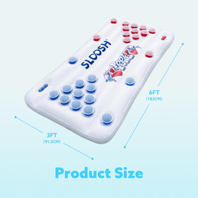 Sloosh easy-to-inflate design makes setup quick