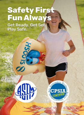 Sloosh easy setup backyard fun for quick summer use.