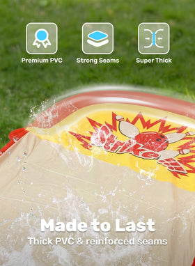 Sloosh extra-thick rip-resistant material ensures durable summer play.