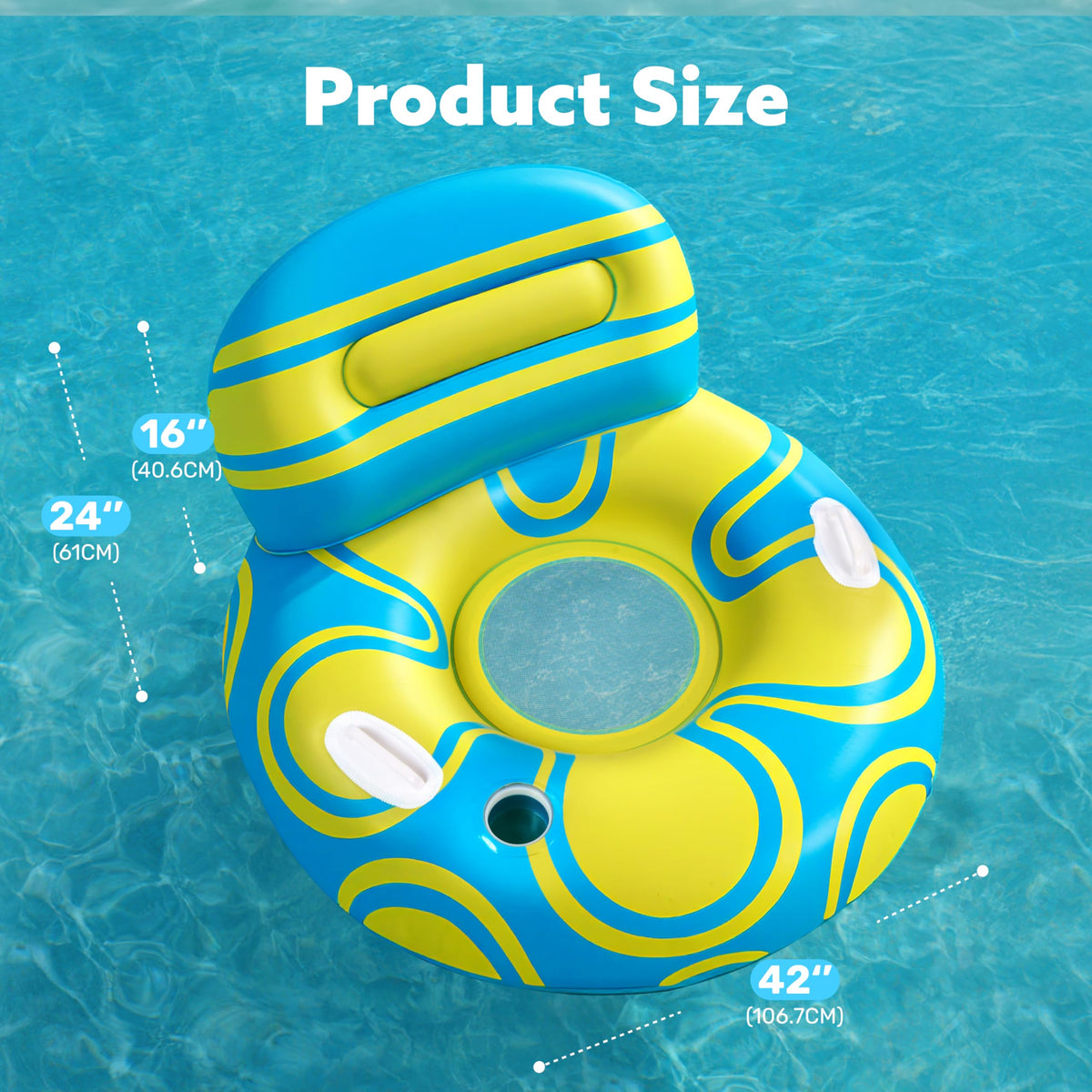 Sloosh family-friendly water float ideal for pool and beach adventures.