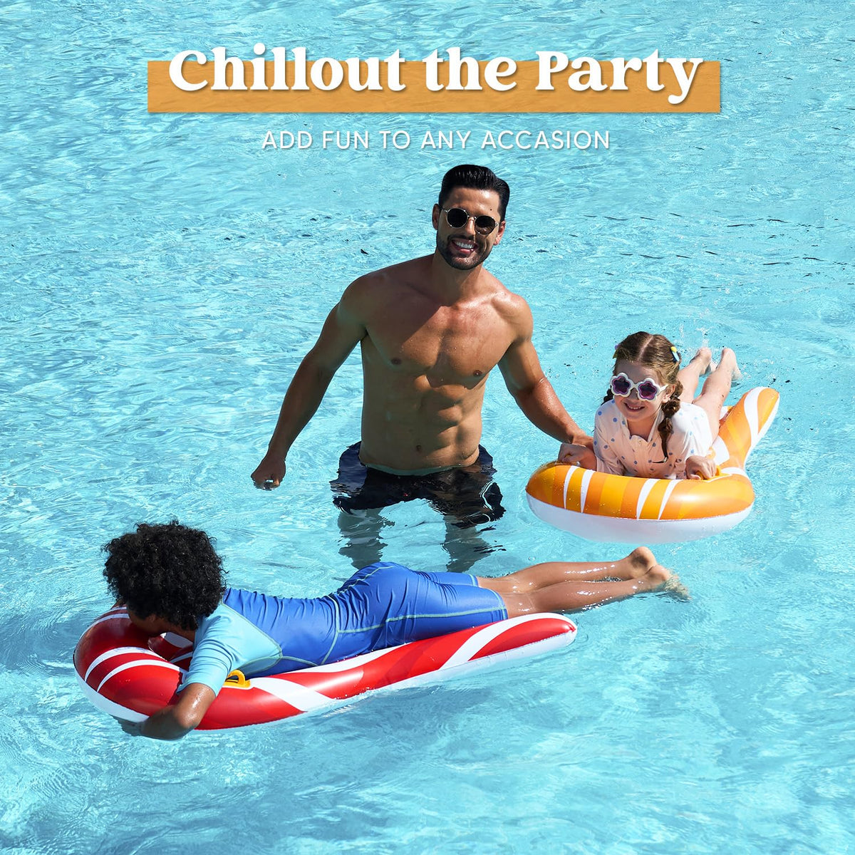 Sloosh boards with fast inflate feature for quick play sessions.