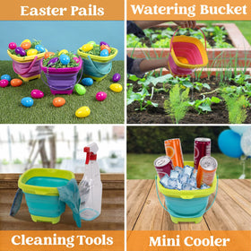 Sloosh foldable bucket open for quick use