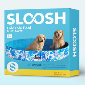Sloosh Foldable Pool suitable for indoor or outdoor use by families